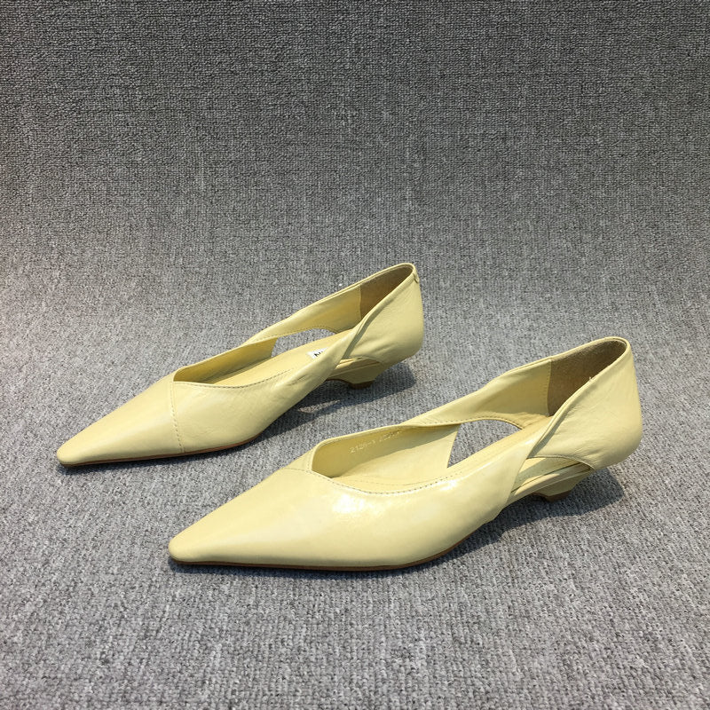 Damen Elegante Ballerinas mit raffinierten Cut-Outs Drune