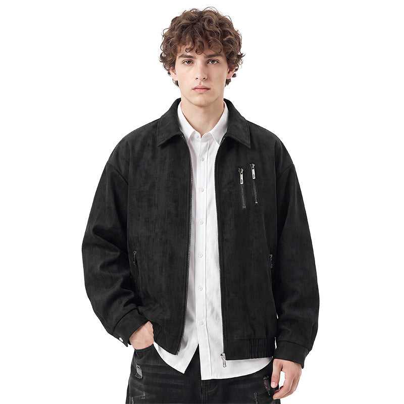 Herren Modische Casual Jacke Drune