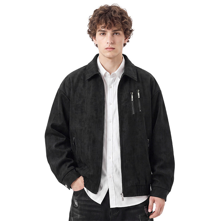 Herren Modische Casual Jacke Drune