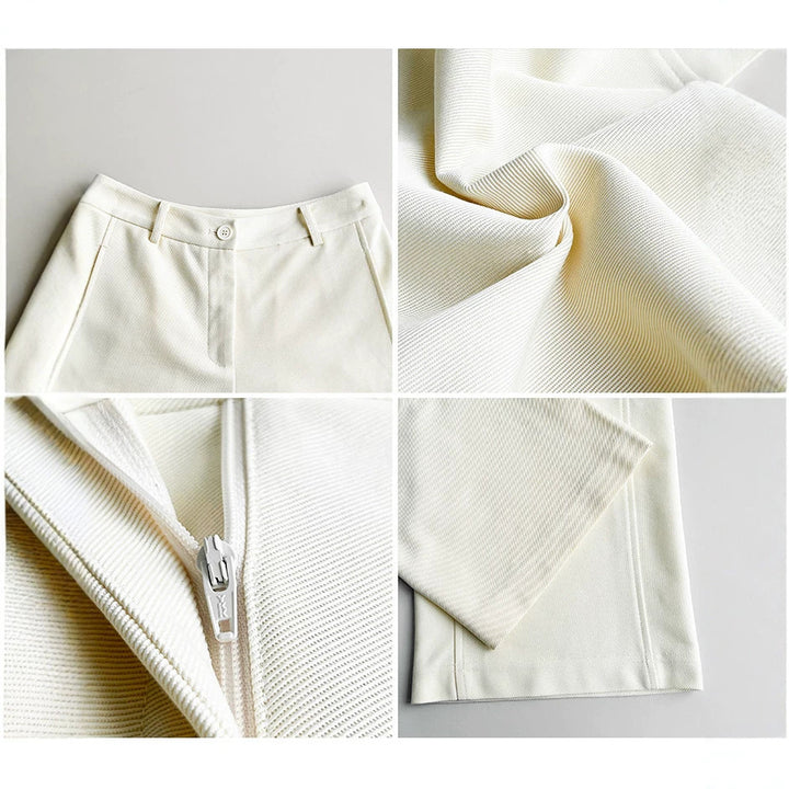 Damen Weit geschnittene elegante Trousers Drune