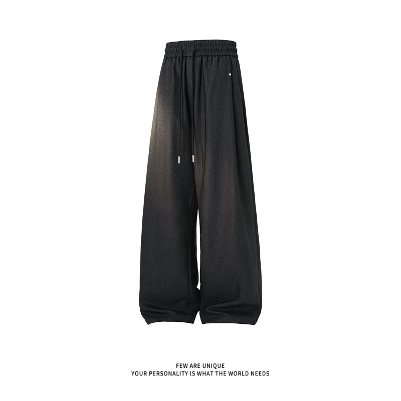 Damen Palazzo-Loungehose mit Tunnelzug und extra weitem Bein Drune
