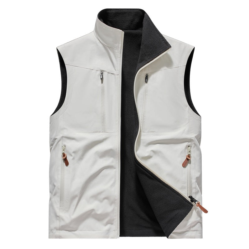 Herren Multifunktionale Fleece-Weste Drune