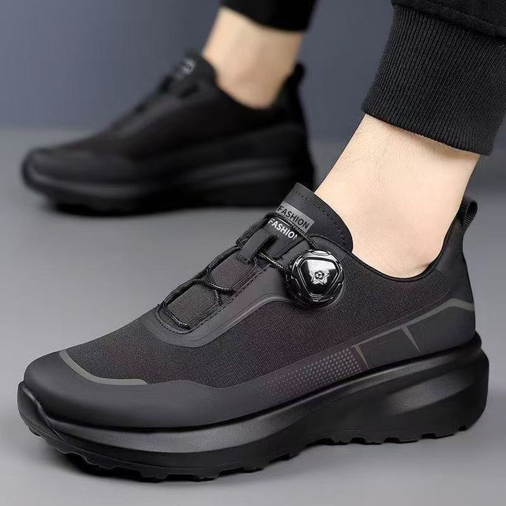 Herren Moderner atmungsaktiver Strick-Sneaker mit BOA-Drehverschluss und dämpfender Laufsohle Drune
