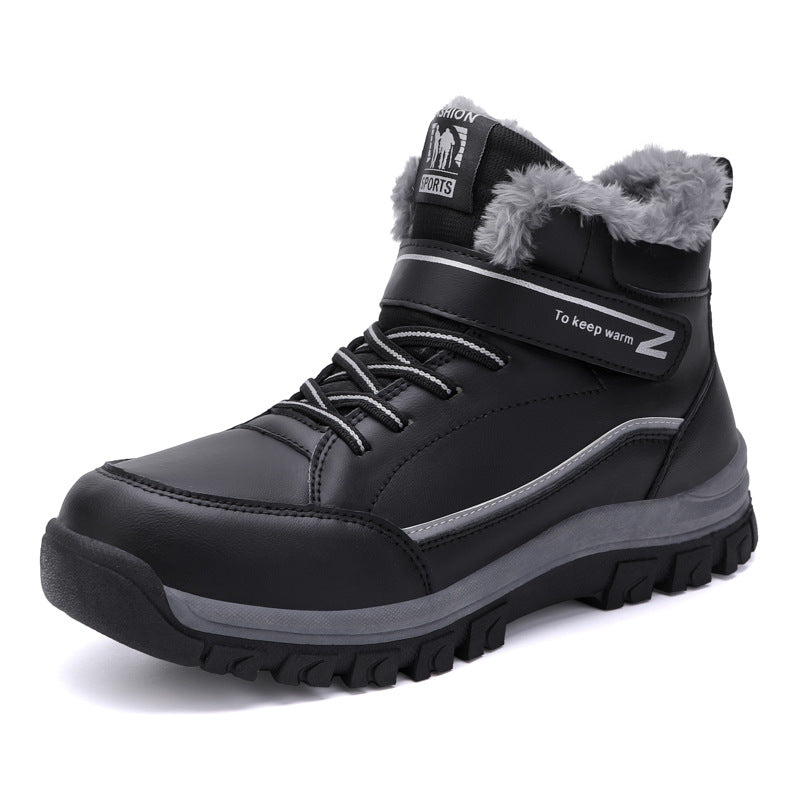 Damen Isolierte Winterstiefel mit rutschfester Profilsohle und warmem Innenfutter Drune