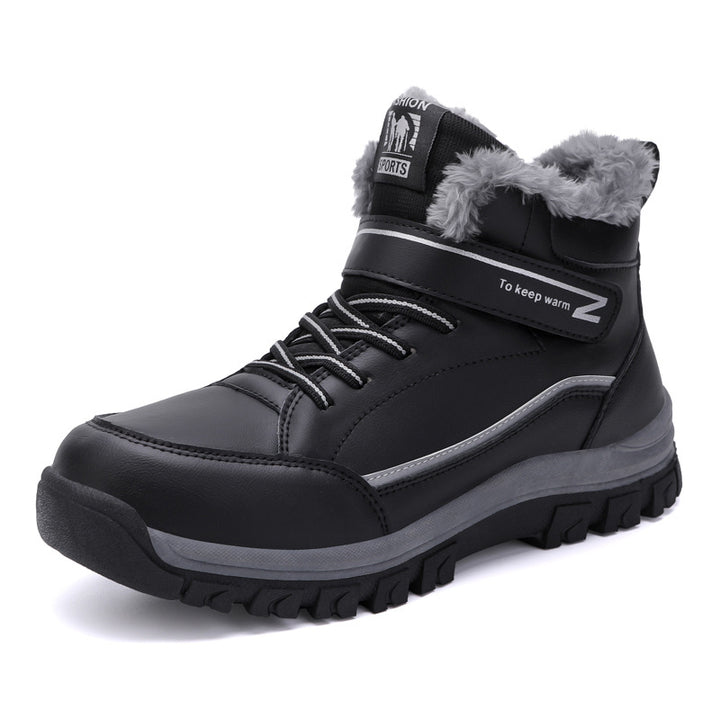 Damen Isolierte Winterstiefel mit rutschfester Profilsohle und warmem Innenfutter Drune