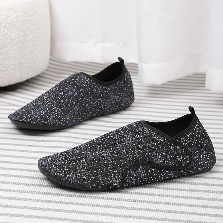 Damen nan nahtloser Strick-Slipper mit ultraflexibler Antirutschsohle Drune