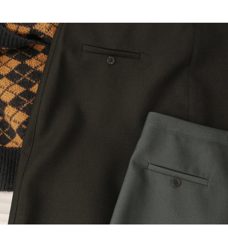 Damen Eleganter Midirock mit schicker Schlitzdetail Drune