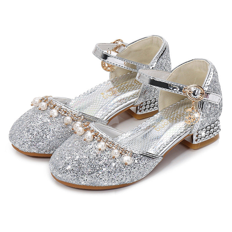 Damen Glitzernde Festtagsballerinas Drune