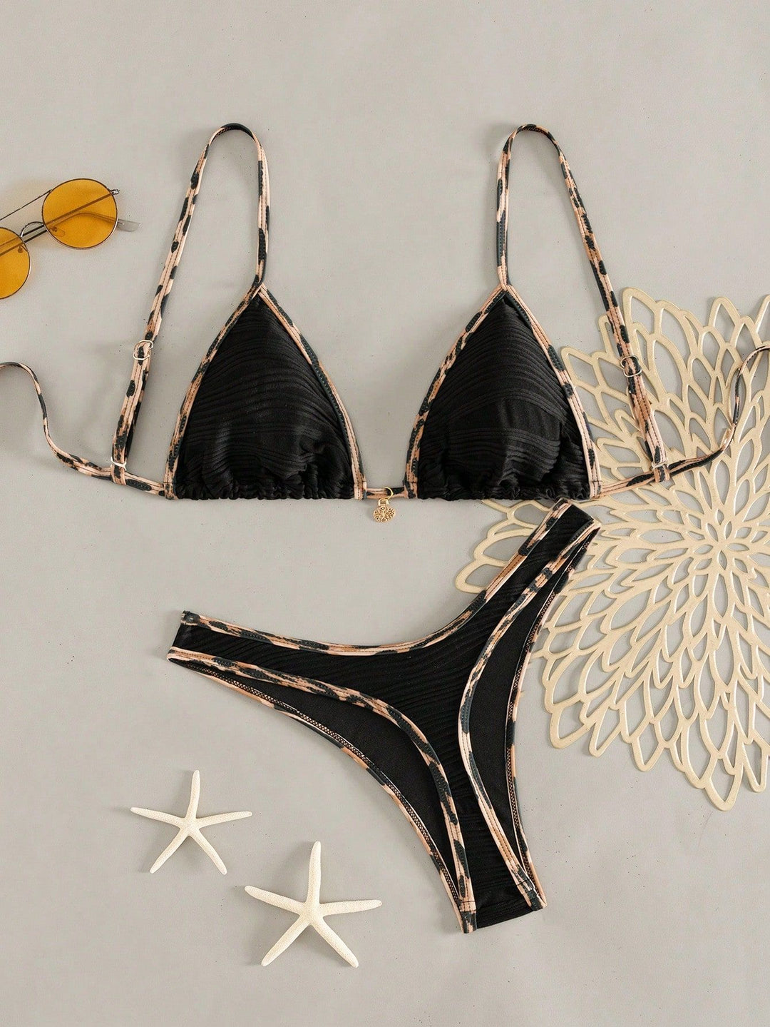 Damen Hochwertiger Triangel-Bikini Drune