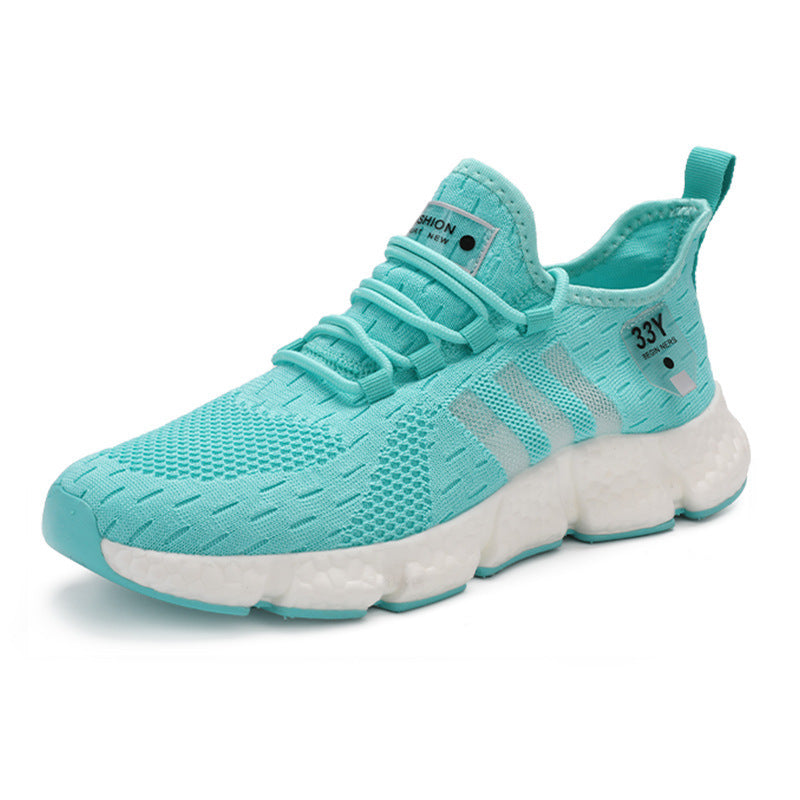 Herren Atmungsaktive Strick-Sneaker mit dämpfender Schaumsohle und Stretch-Fersenlasche Drune
