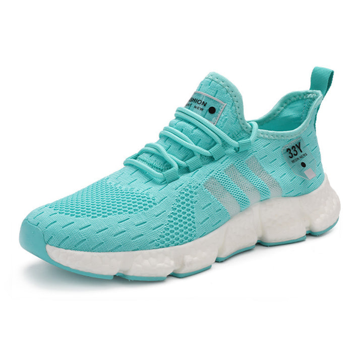 Herren Atmungsaktive Strick-Sneaker mit dämpfender Schaumsohle und Stretch-Fersenlasche Drune