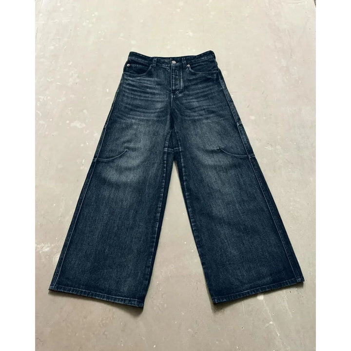 Damen Weit geschnittene Jeans Drune