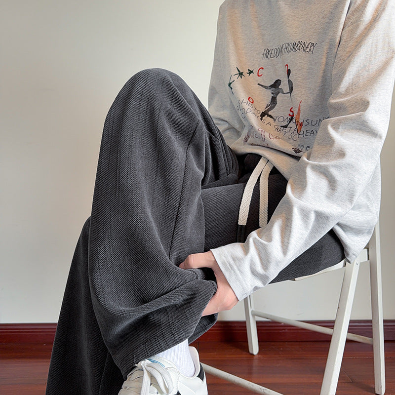 Damen Bequeme und weitgeschnittene Lounge-Hose Drune