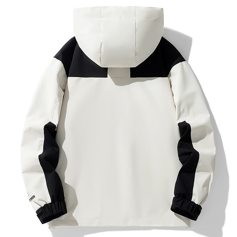 Damen Wasserabweisende Übergangsjacke mit verstellbarer Kapuze Drune