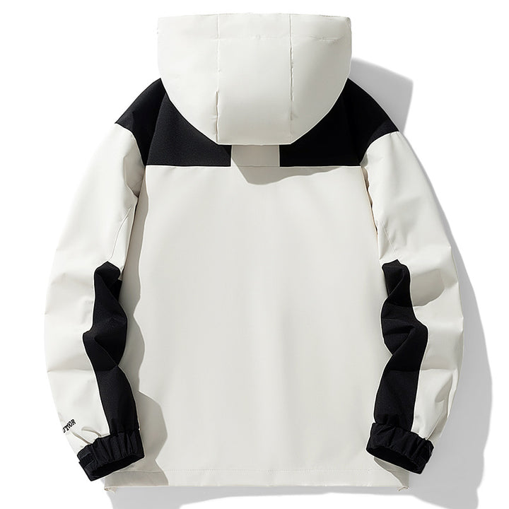 Damen Wasserabweisende Übergangsjacke mit verstellbarer Kapuze Drune