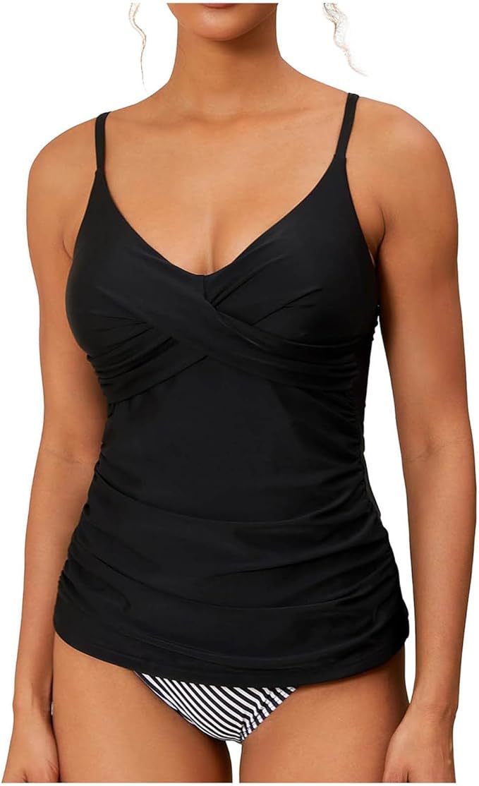 Damen Tankini mit raffinierten Drapierungen Drune