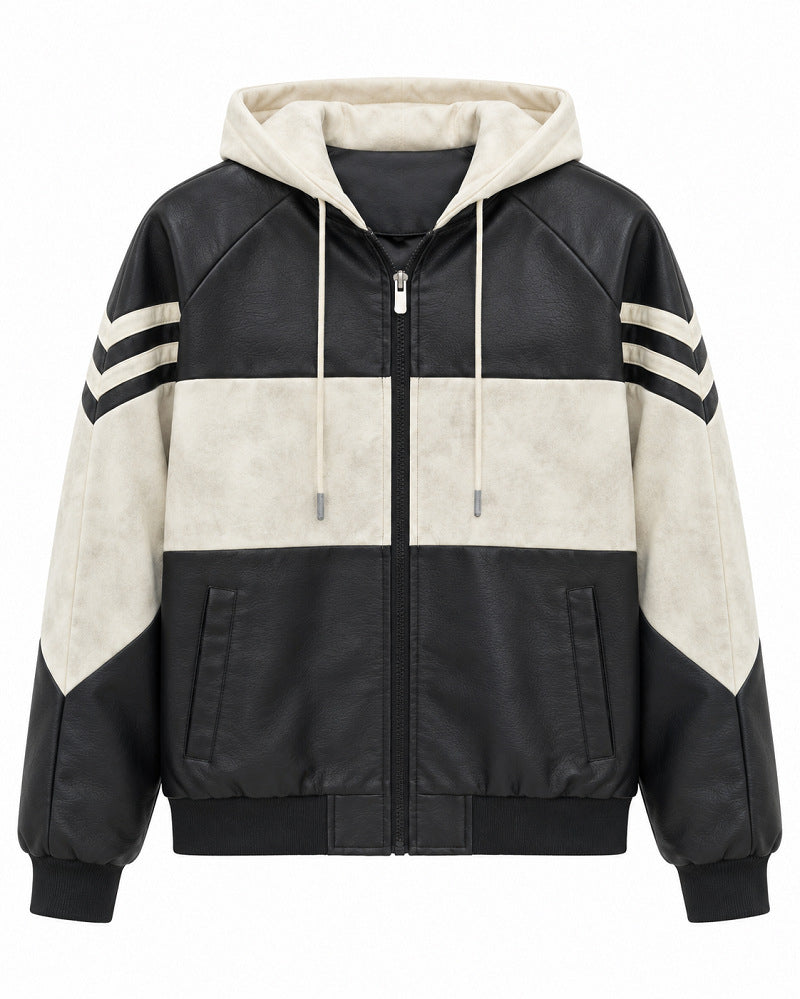 Damen Sportliche Kapuzenjacke Drune