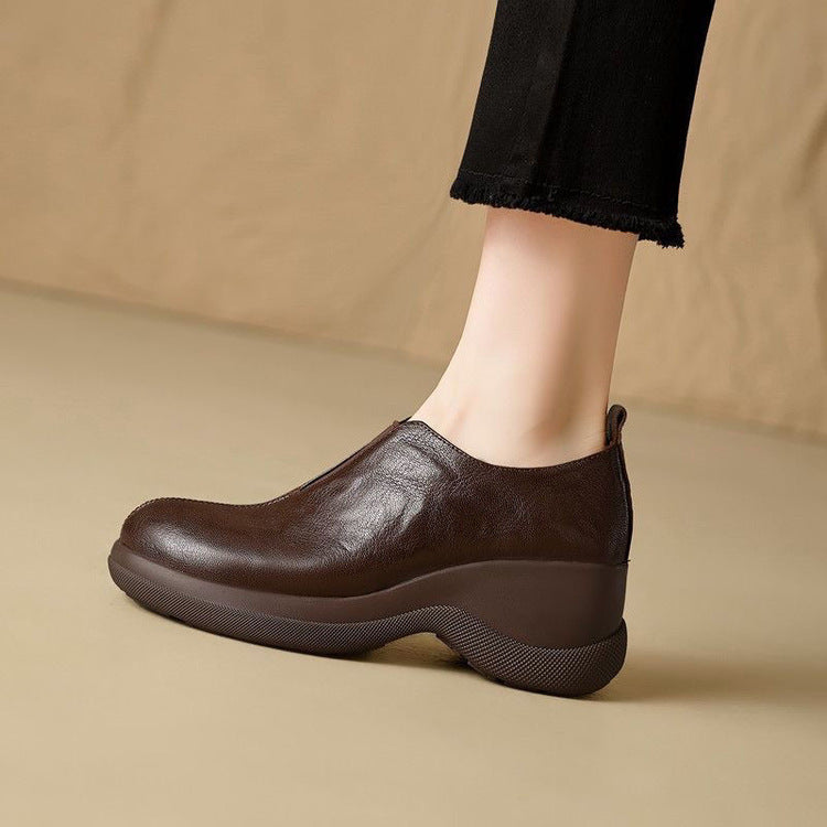 Damen Komfortable Slip-On Sneakers Drune