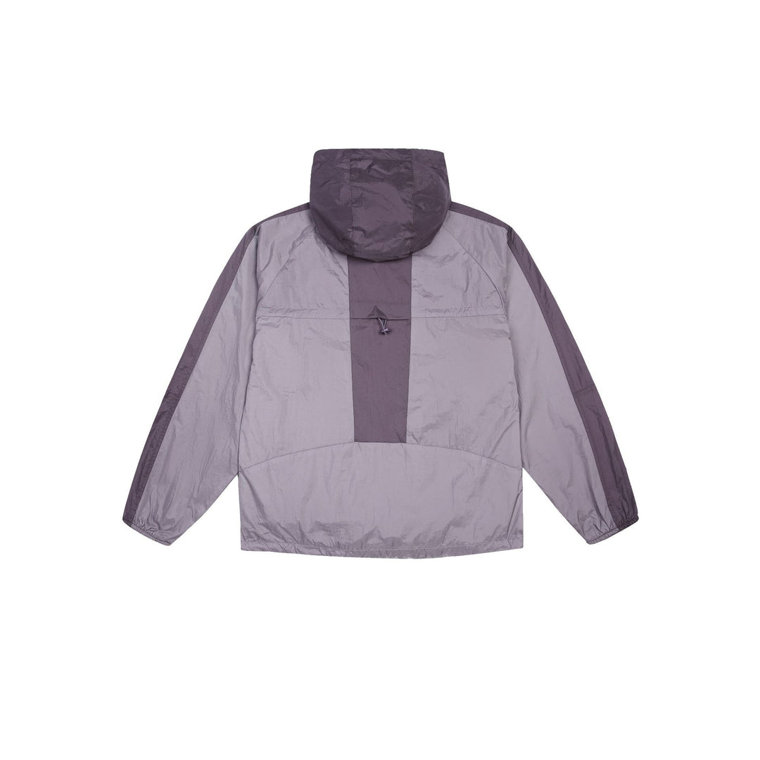 Unisex Leichte Kapuzen-Windjacke mit Mesh-Futter und Kordelzug Drune