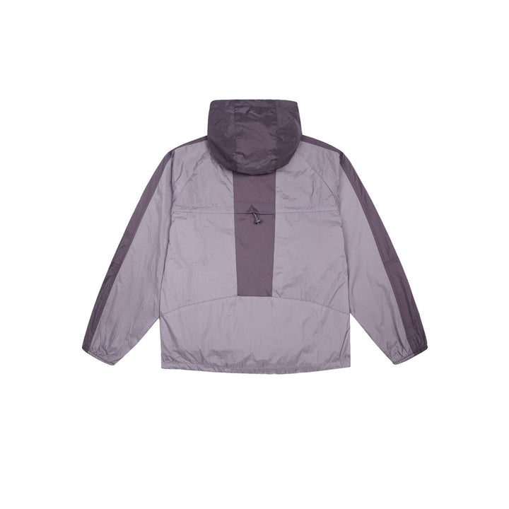 Unisex Leichte Kapuzen-Windjacke mit Mesh-Futter und Kordelzug Drune