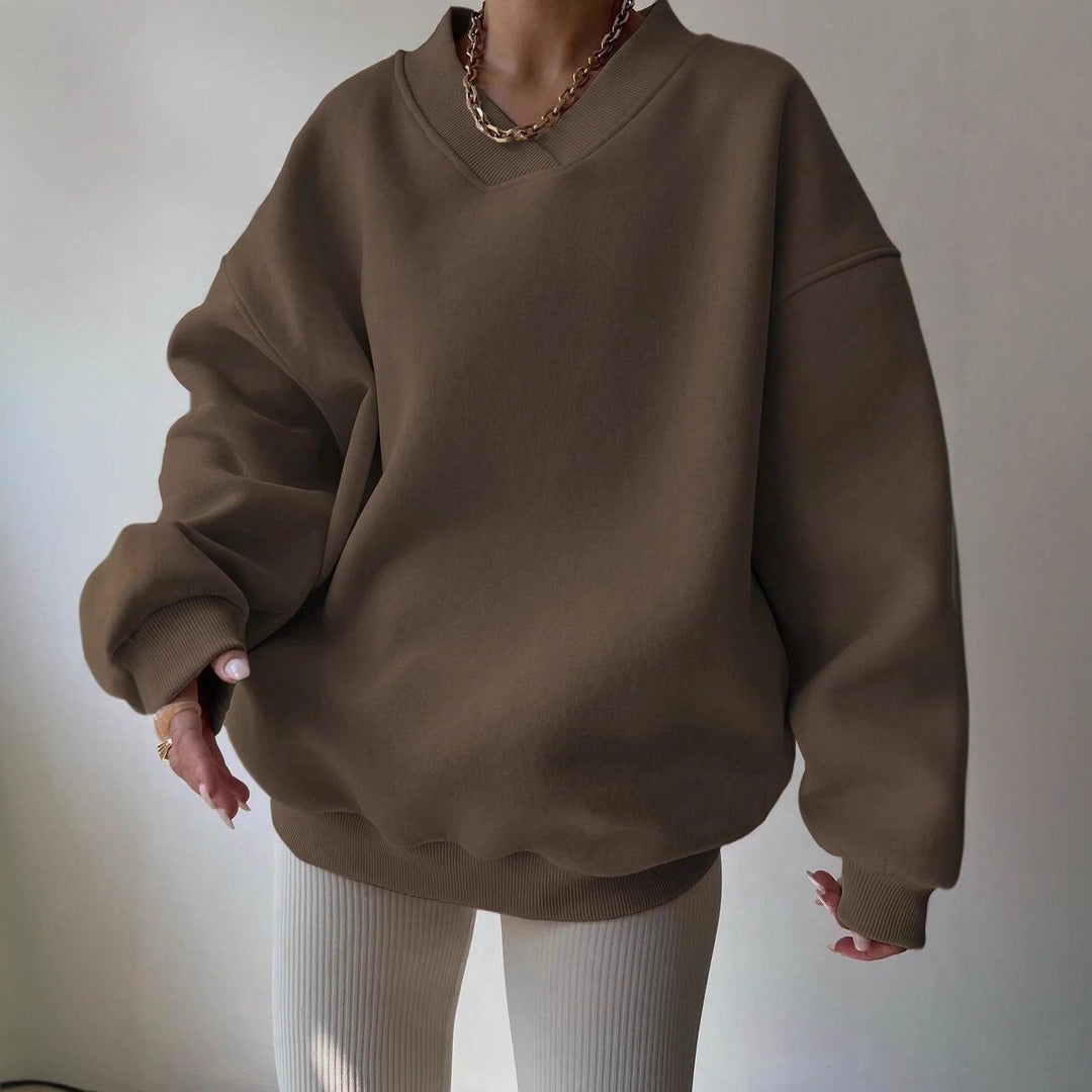 Damen Oversized Sweatshirt Drune