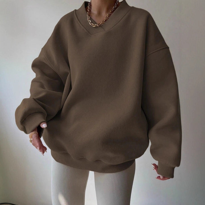 Damen Oversized Sweatshirt Drune