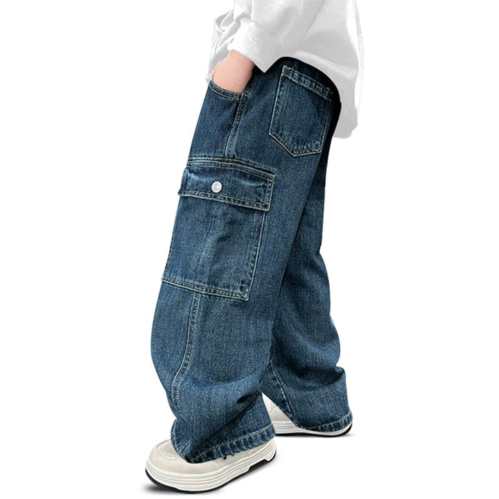 Damen lässige Cargo-Jeans von Drune