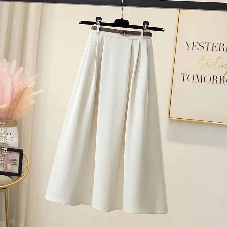 Damen Maxirock mit eleganter Taillenschnalle Drune