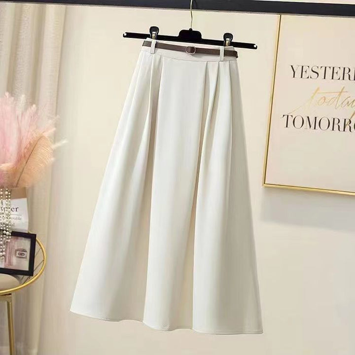 Damen Maxirock mit eleganter Taillenschnalle Drune