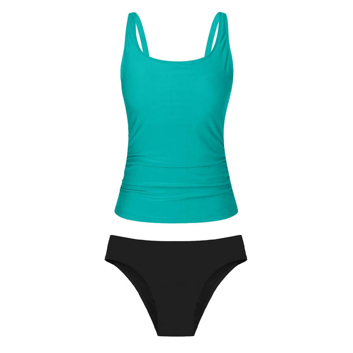 Damen Bikiniset mit floralem Oberteil und klassischem Unterteil Drune