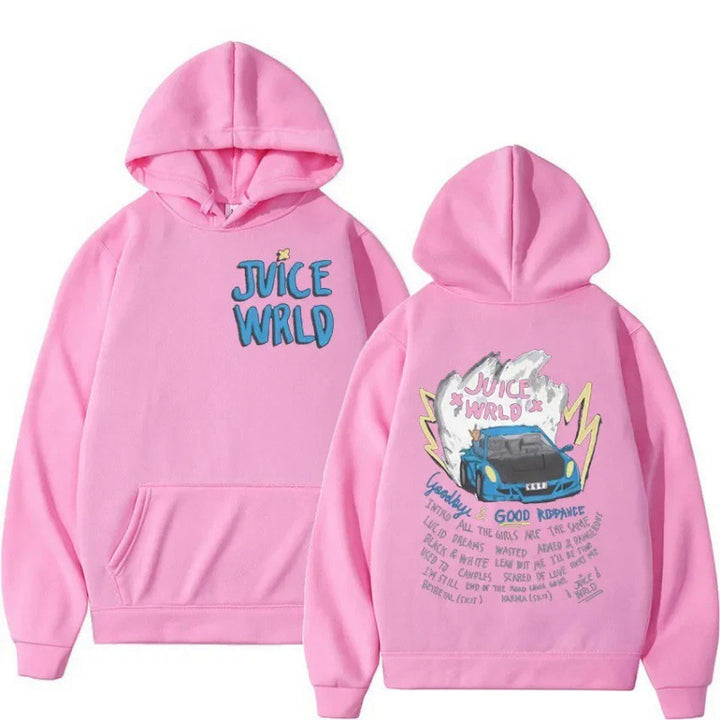 Damen Kapuzenpullover mit kreativem Grafikdesign und bequemer Passform Drune