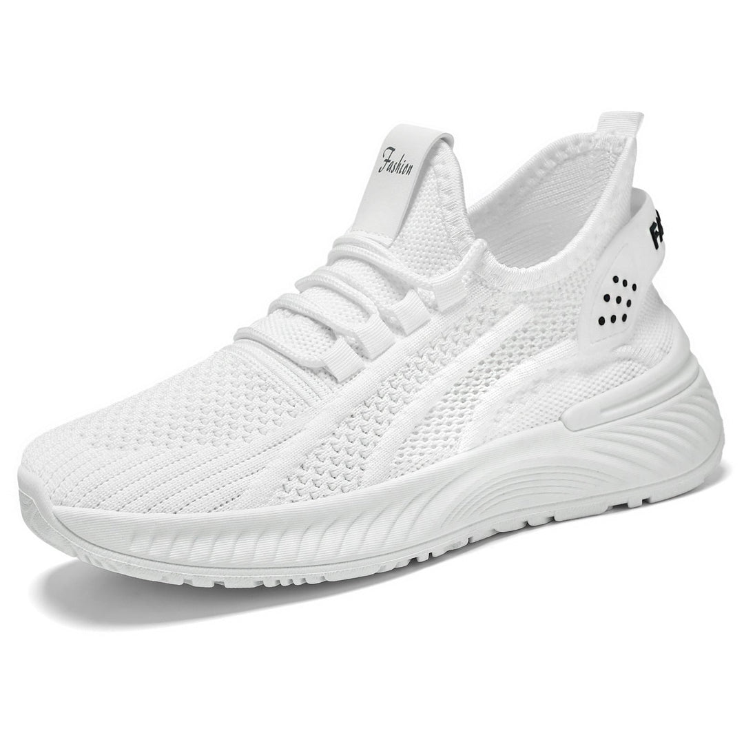 Damen Sportliche Lauf-Sneaker mit atmungsaktiver Mesh-Oberfläche und dämpfender Sohle Drune