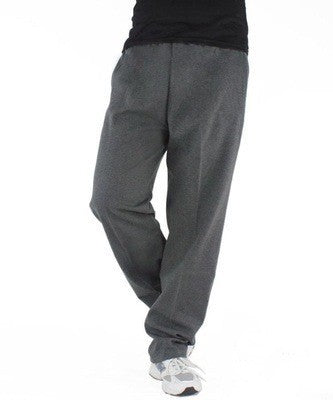 Herren nan lockere Fleece-Jogginghose mit elastischem Bund und geradem Schnitt Drune