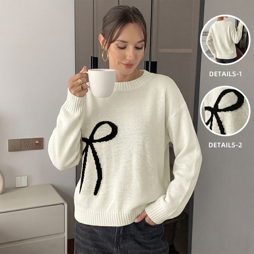 Damen Lässiger Pullover Drune
