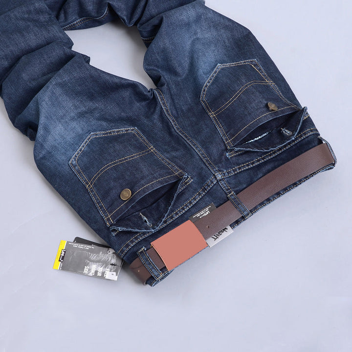 Herren Slim-Fit Jeans mit elastischem Bund und hohem Tragekomfort Drune
