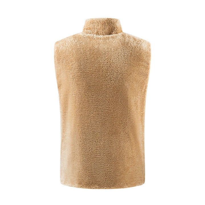 Herren Kuschelige Fleece-Weste Drune