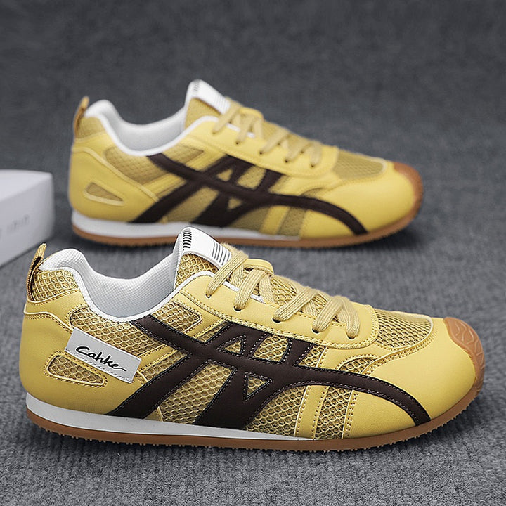 Unisex Retro-Laufsneaker mit atmungsaktivem Mesh und rutschfester Gummilaufsohle Drune