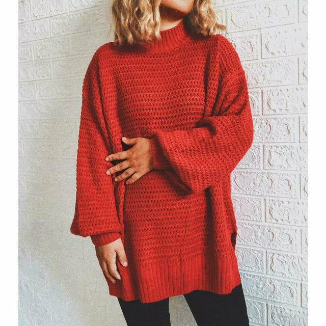 Drune | Fester Strickpullover mit Geripptem Muster