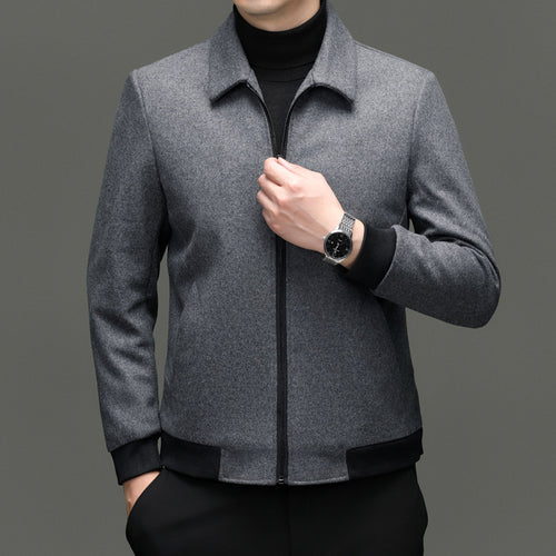 Herren Casual Steppjacke mit modernem Stehkragen und praktischem Innenfutter Drune