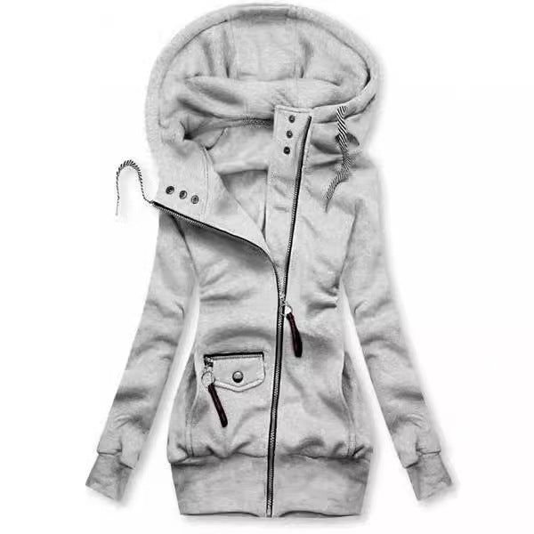 Drune | Lässiger Slim Fit Sweatshirt mit Kapuzenpullover