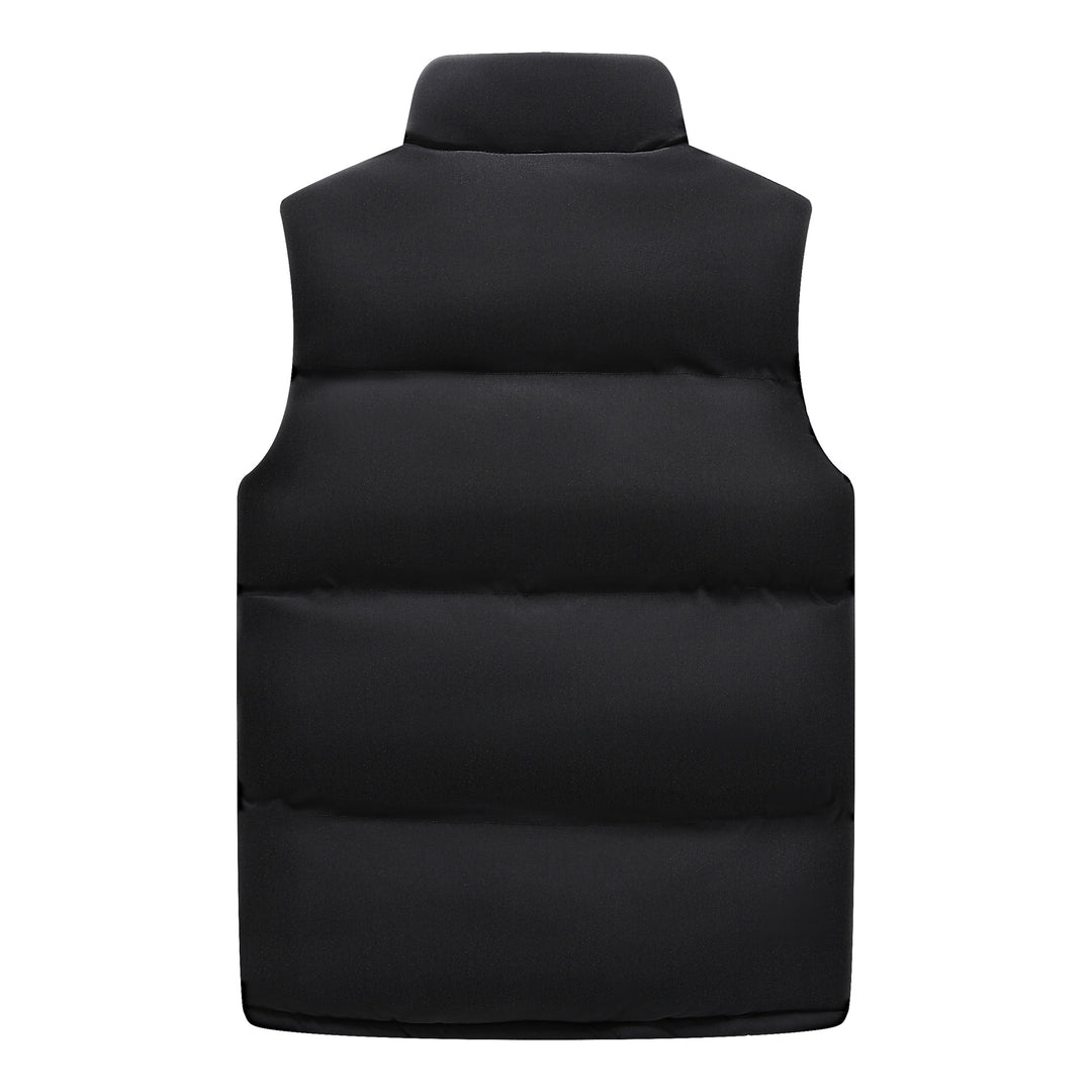Damen Wattierte Ärmellose Thermo‑Weste mit Sherpa‑Innenfutter und hohem Stehkragen Drune
