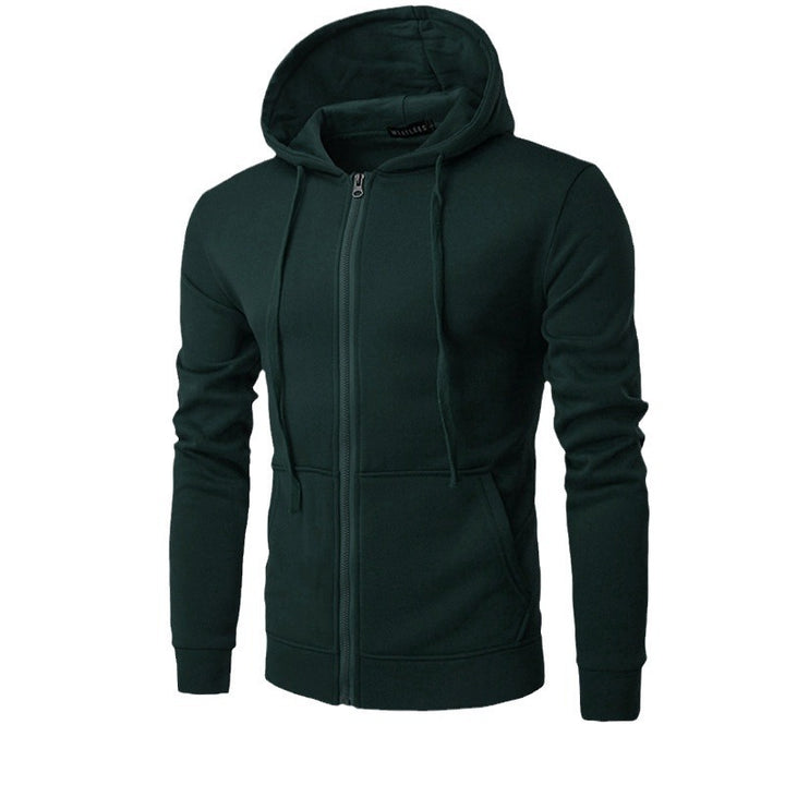 Damen Sportliche Kapuzenjacke mit durchgehendem Reißverschluss Drune