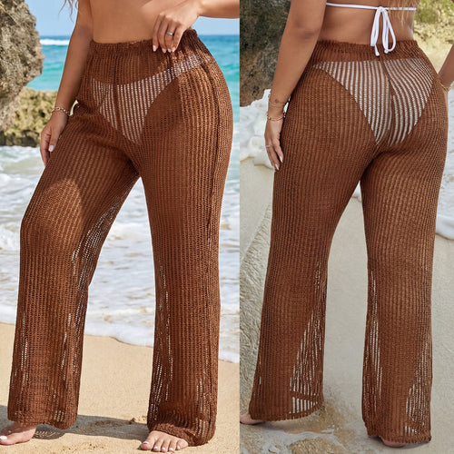 Damen lässige Strickstrandhose Drune