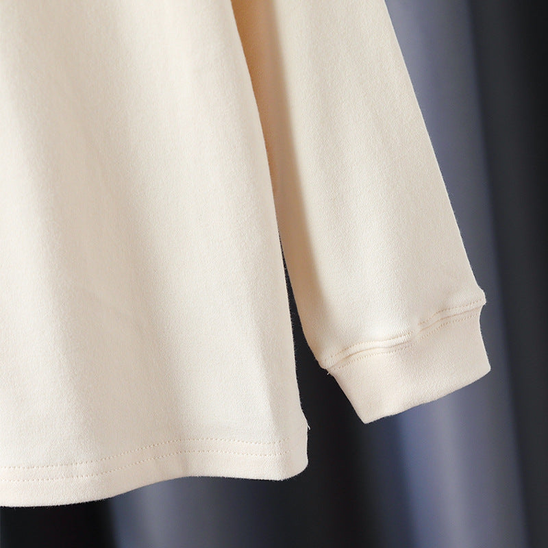 Mädchen Langarmshirt mit floralem Applikationsdesign Drune