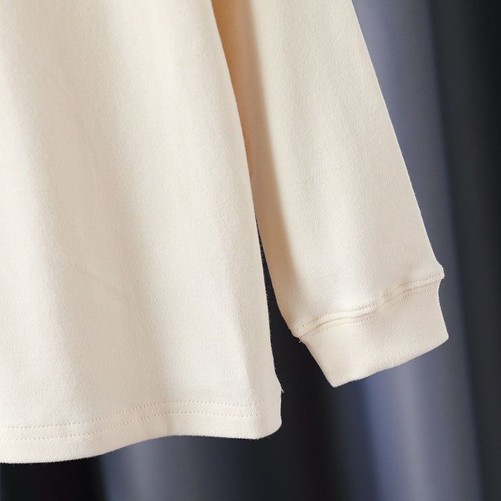 Mädchen Langarmshirt mit floralem Applikationsdesign Drune