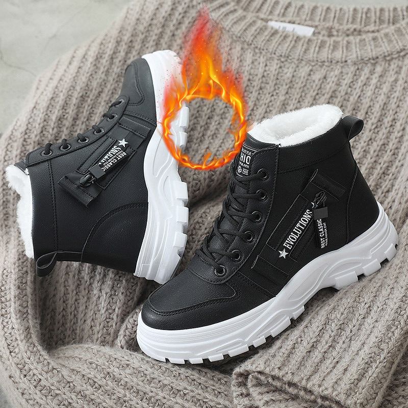 Damen Winterstiefel mit temperaturregulierendem Futter Drune