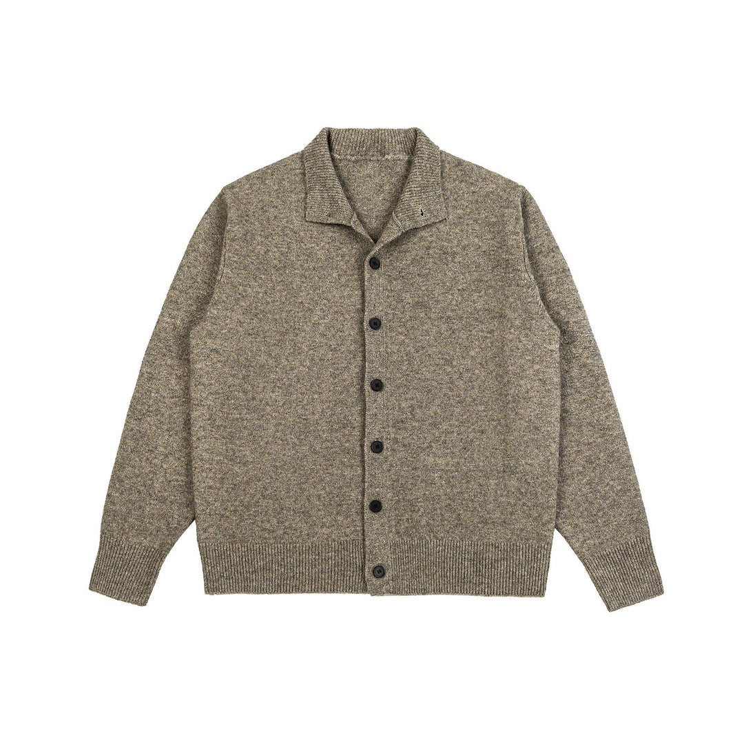 Damen Strick-Cardigan mit Stehkragen, durchgehender Knopfleiste und geripptem Saum Drune