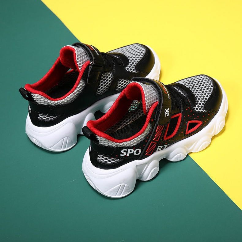 Damen Bequeme Sport Sneakers mit atmungsaktiver Mesh-Oberfläche Drune