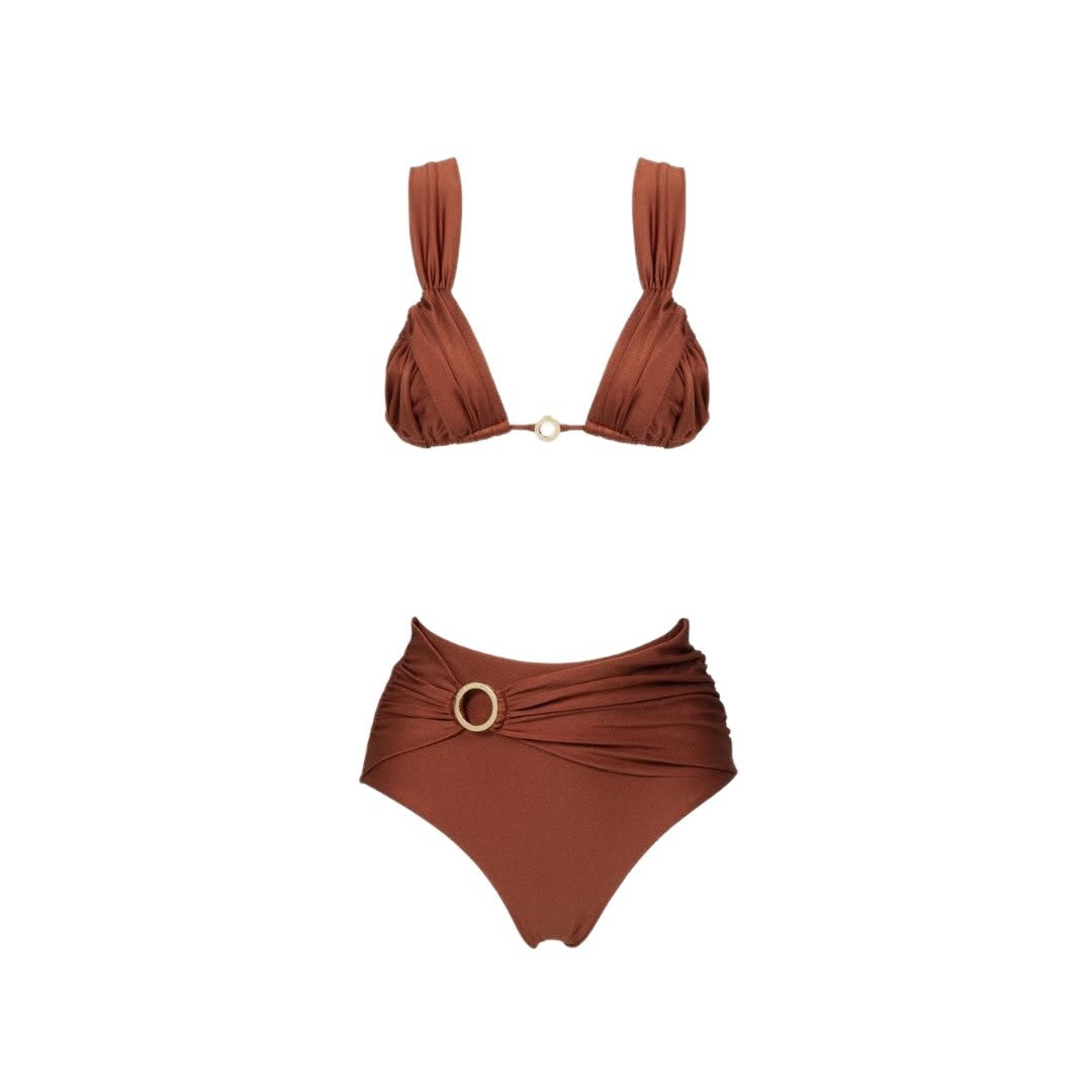 Damen Triangel-Bikini mit luxuriösem Wickeldesign Drune