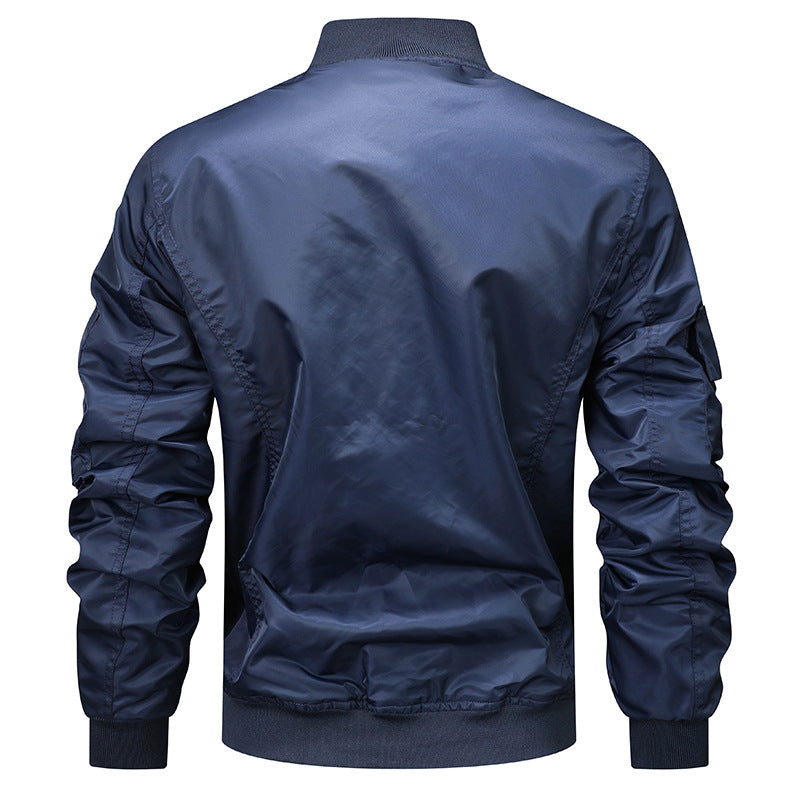 Herren nan urban-militärische Bomberjacke mit modularen Mehrzwecktaschen und D‑Ring-Details Drune